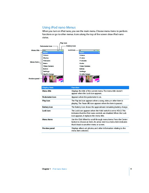 iPod nano Users Guide (5th generation)