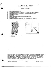 Alinco DJ-460T ERX VHF UHF FM Radio Owners Manual page 1