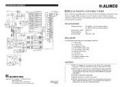Alinco EDX-2 VHF UHF FM Radio Owners Manual page 1