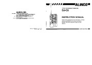 Alinco DJ-C5 VHF UHF FM Radio Instruction Owners Manual page 1
