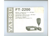 Yaesu FT-2200 Radio Mobile Transceiver Microphone Users Guide page 1